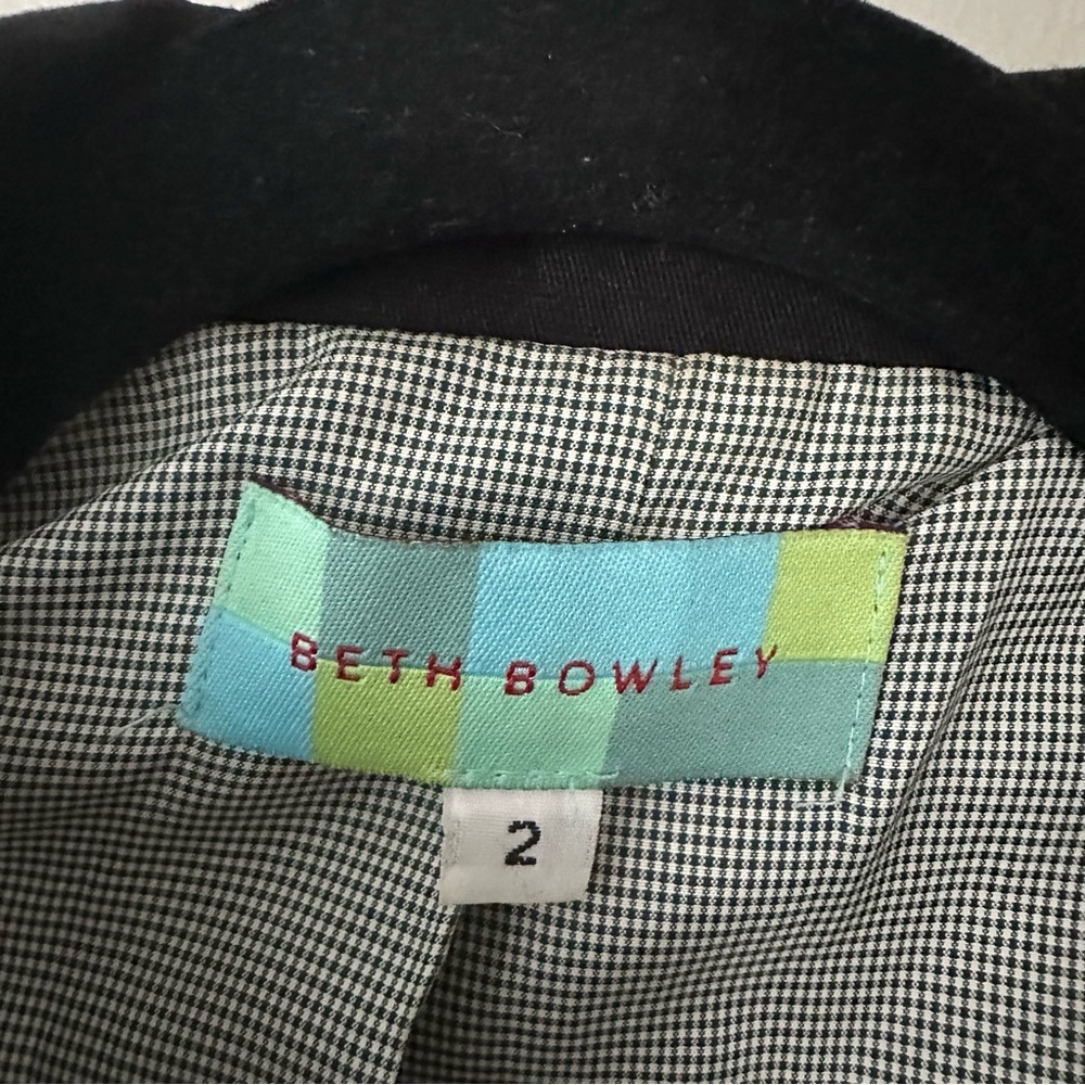 Beth Bowley women coat size 2 - Picture 2 of 4
